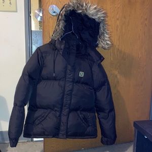 Black True Religion coat